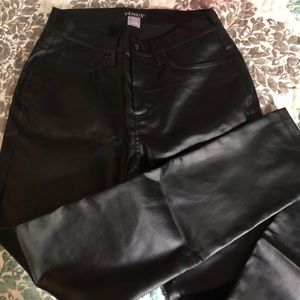 Brand New! Faux Leather Pants